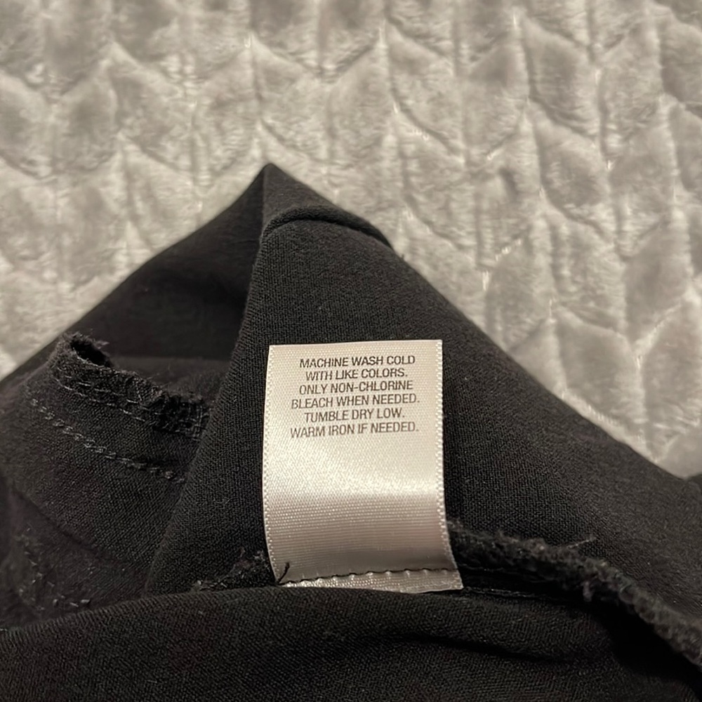 Roz & Ali Stretch Black Secret Agent Pants - Picture 7 of 11